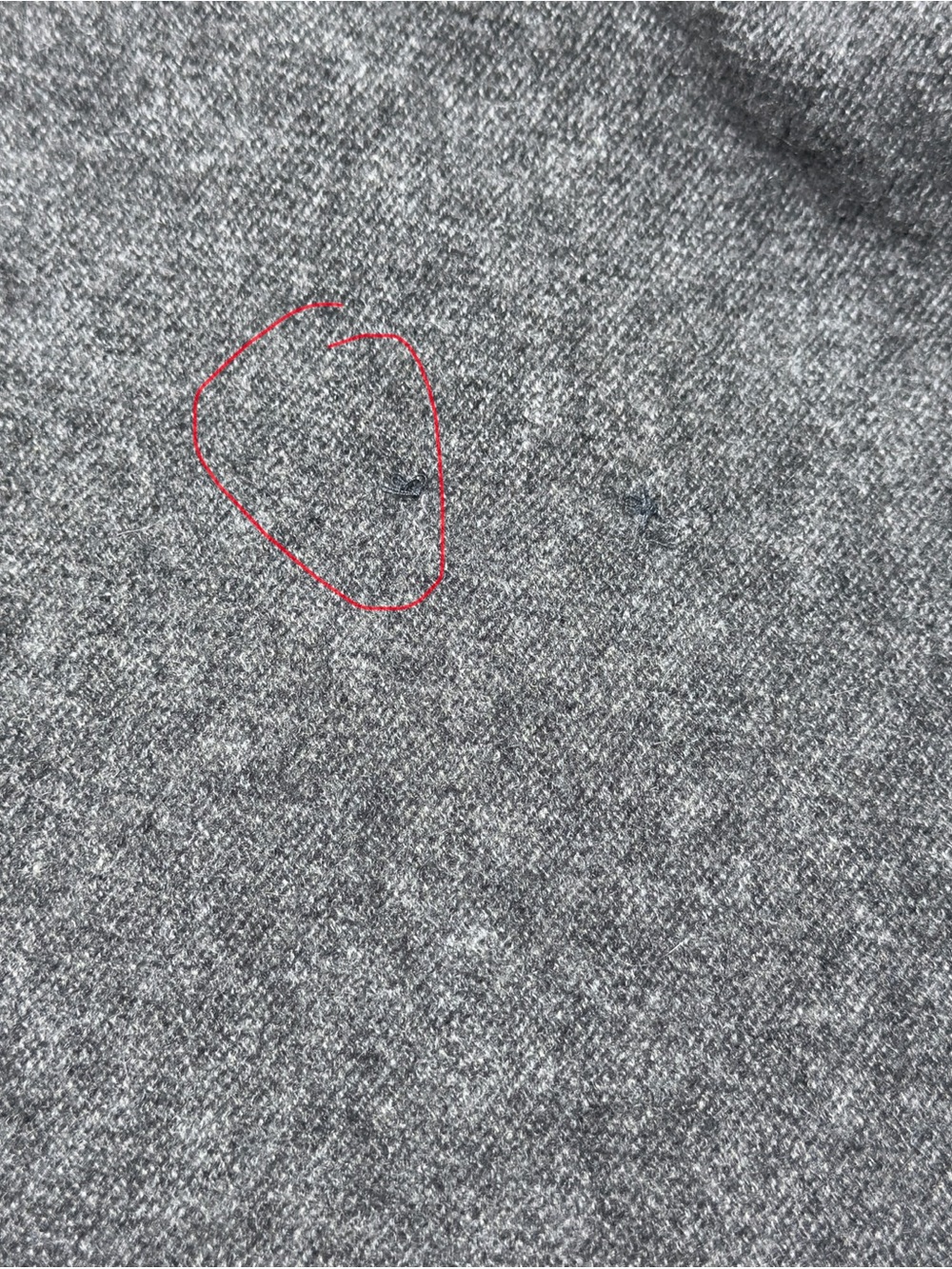 Charter Club Cashmere Cardigan Sweater Open Front M 2Ply Gray Luxury *Read* - Picture 9 of 10